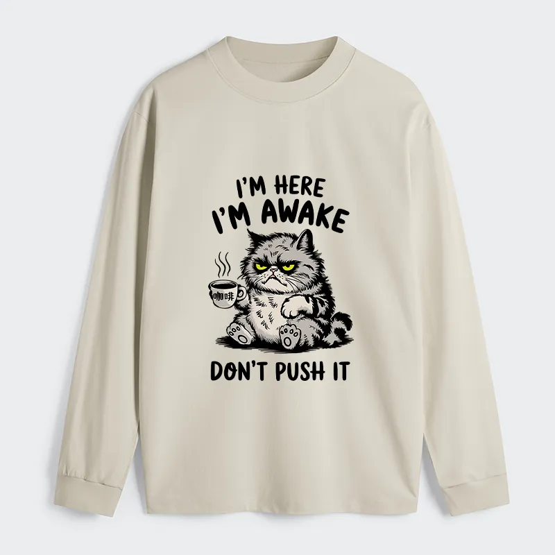 Tokyo-Tiger Tired Cat Classic Long Sleeve T-Shirt