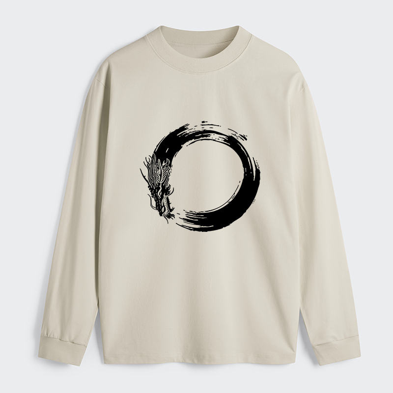 Tokyo-Tiger Dragon's Circle Classic Long Sleeve T-Shirt