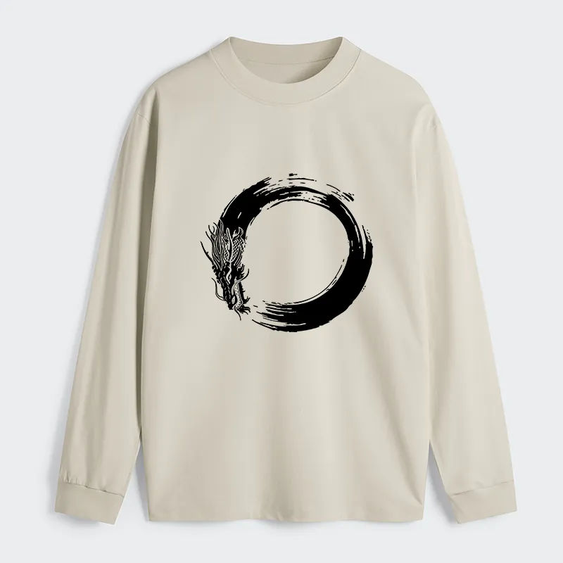 Tokyo-Tiger Dragon's Circle Classic Long Sleeve T-Shirt