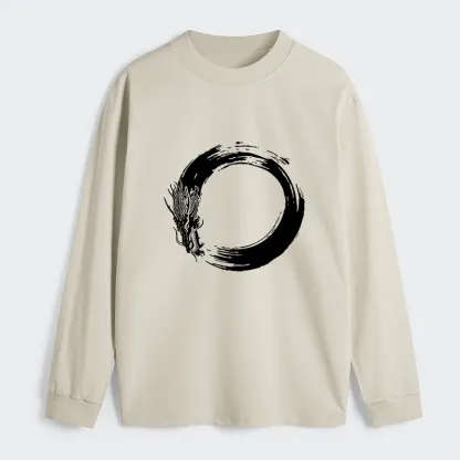 Tokyo-Tiger Dragon's Circle Classic Long Sleeve T-Shirt