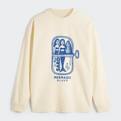 Tokyo-Tiger Mermaid Can Classic Long Sleeve T-Shirt