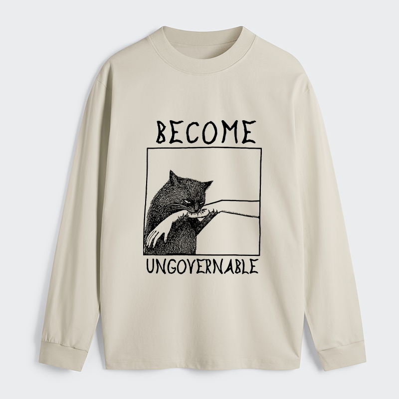 Tokyo-Tiger Cat Biting Arm Classic Long Sleeve T-Shirt