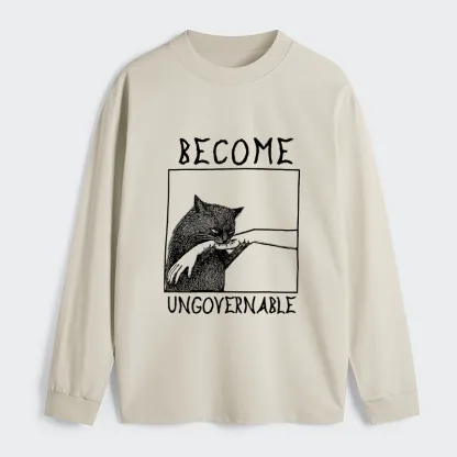 Tokyo-Tiger Cat Biting Arm Classic Long Sleeve T-Shirt