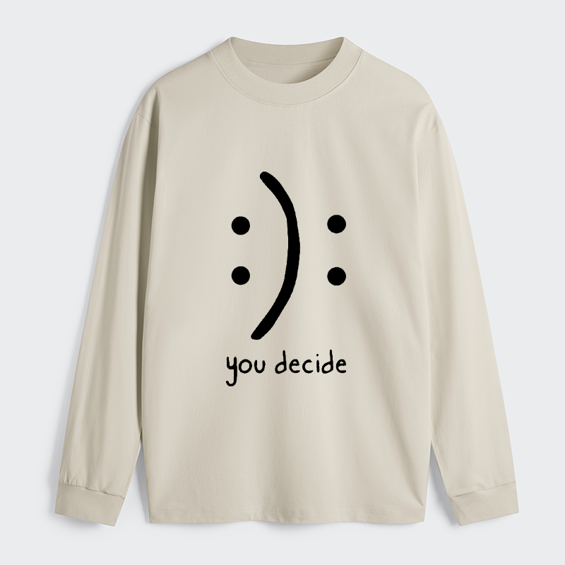 Tokyo-Tiger Laugh Or Sad Classic Long Sleeve T-Shirt