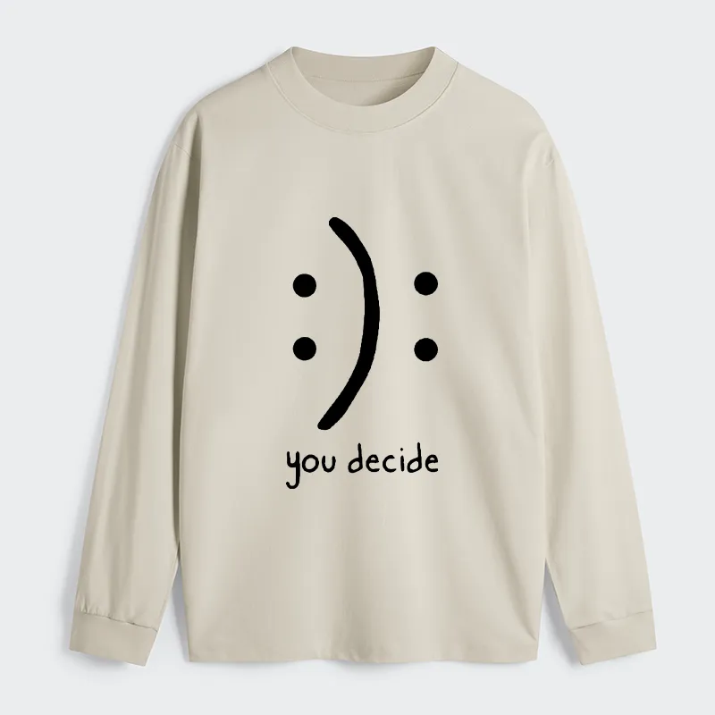 Tokyo-Tiger Laugh Or Sad Classic Long Sleeve T-Shirt