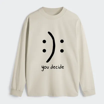 Tokyo-Tiger Laugh Or Sad Classic Long Sleeve T-Shirt