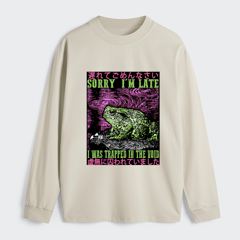 Tokyo-Tiger Frogs Trapped In The Void Classic Long Sleeve T-Shirt
