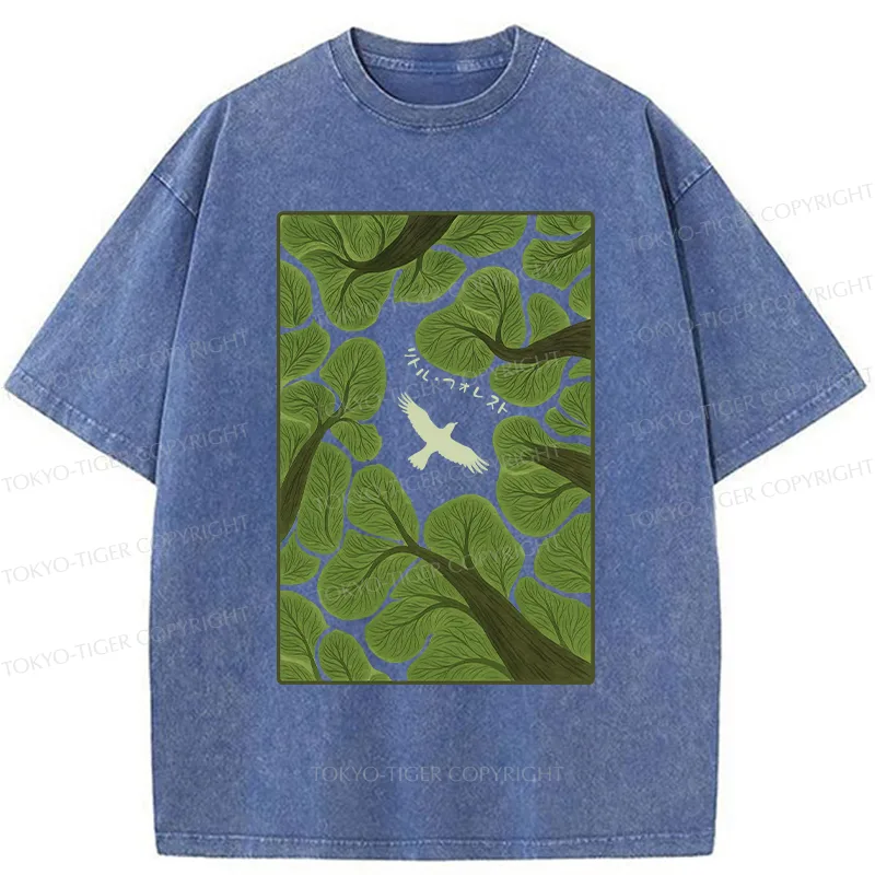 Tokyo-Tiger Free Bird Washed T-Shirt