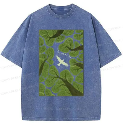 Tokyo-Tiger Free Bird Washed T-Shirt