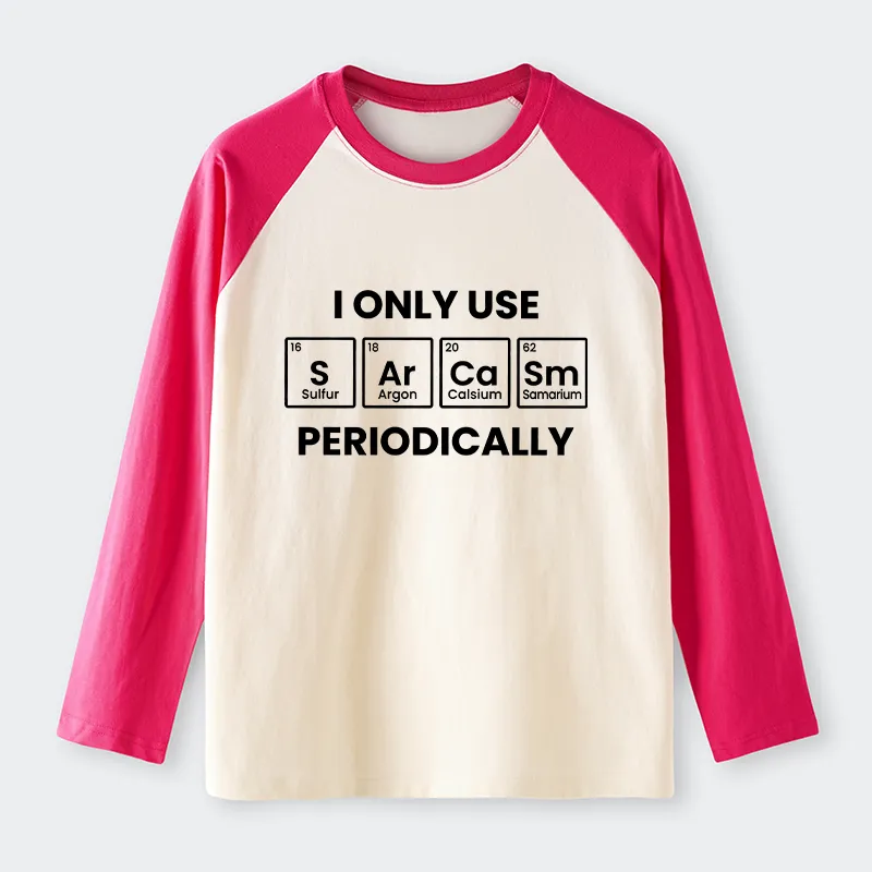 Tokyo-Tiger Interesting Chemical Elements long sleeve T-shirt