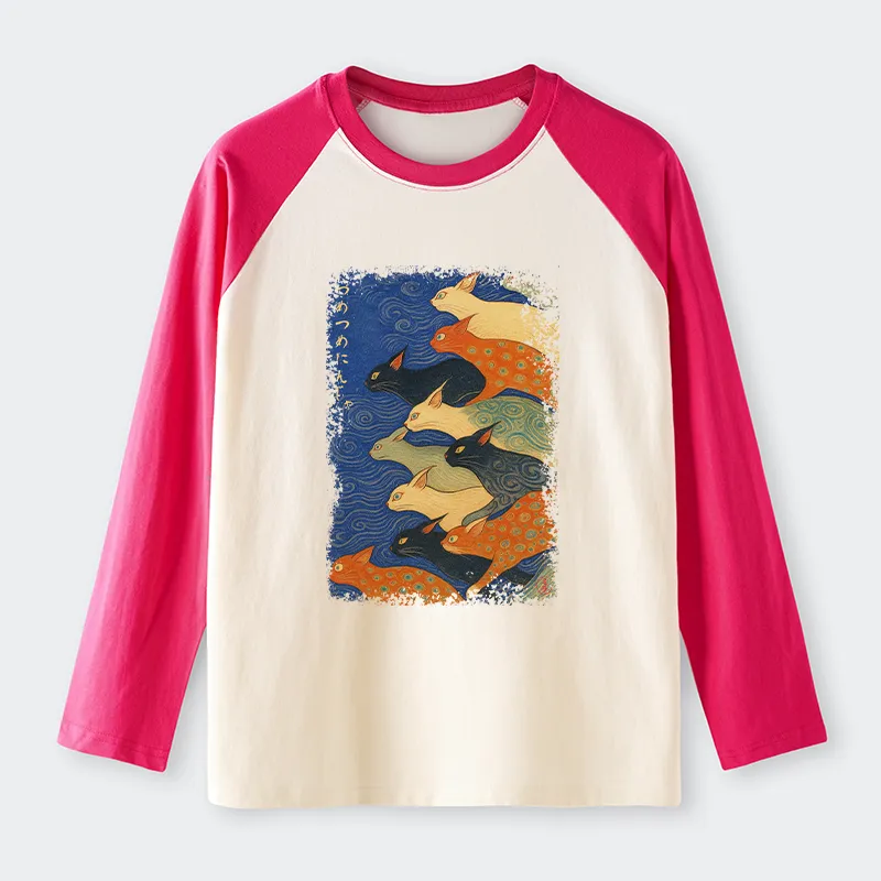 Tokyo-Tiger Claw-some Ninja long sleeve T-shirt