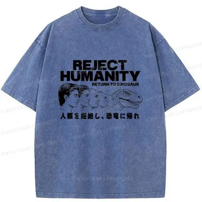 Tokyo-Tiger Return To Dinosaur Washed T-Shirt