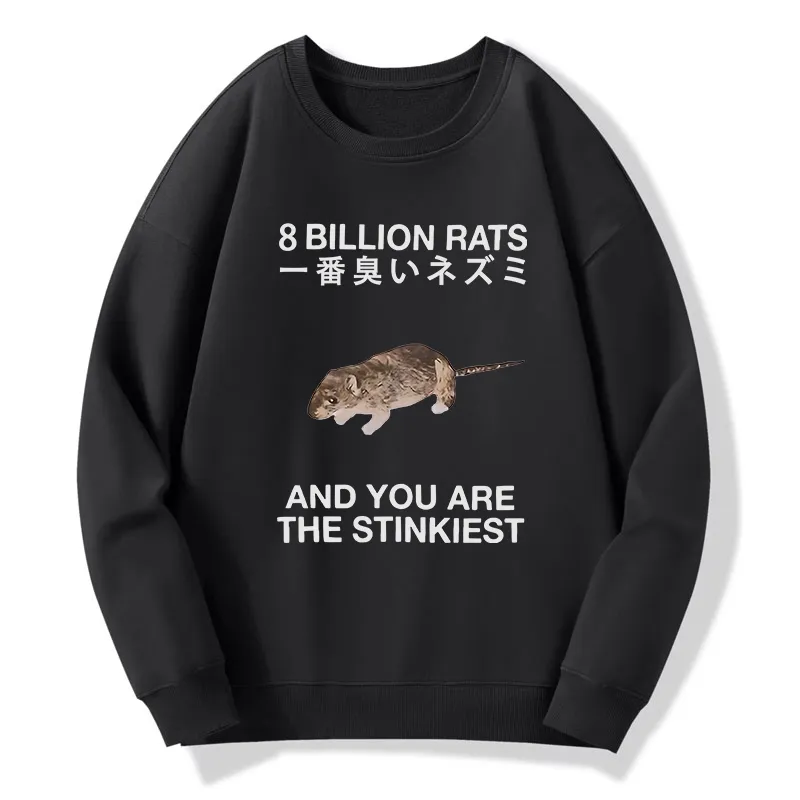 Tokyo-Tiger World's Stinkiest Rat Classic Sweatshirt