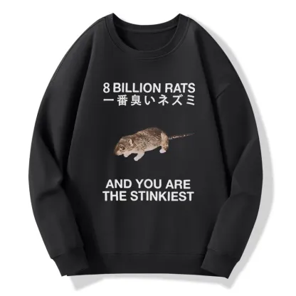 Tokyo-Tiger World's Stinkiest Rat Classic Sweatshirt