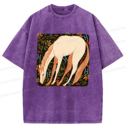 Tokyo-Tiger The Magical Horse Washed T-Shirt