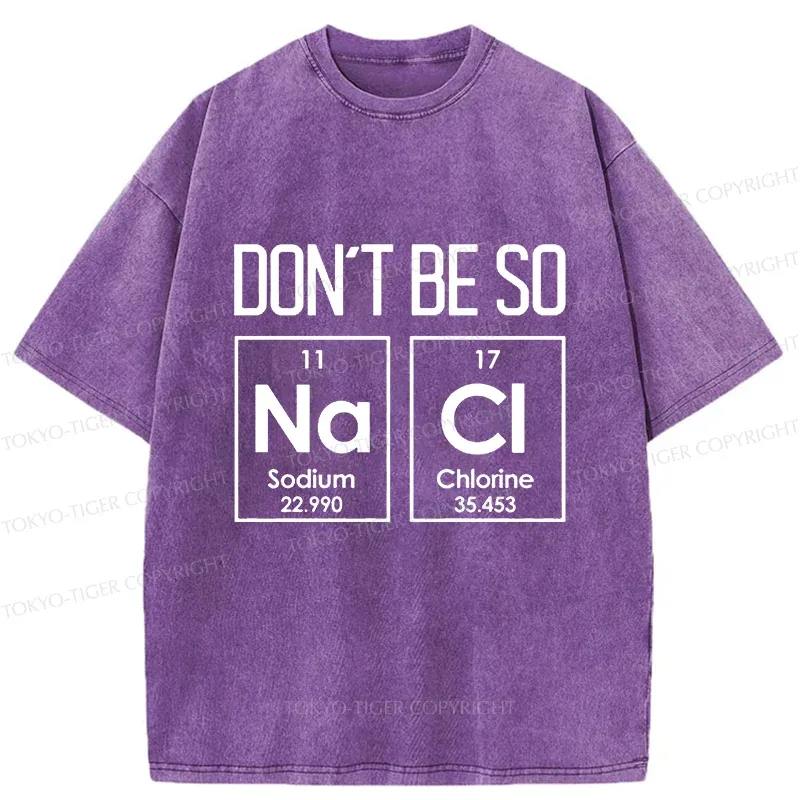 Tokyo-Tiger Salty Funny Washed T-Shirt