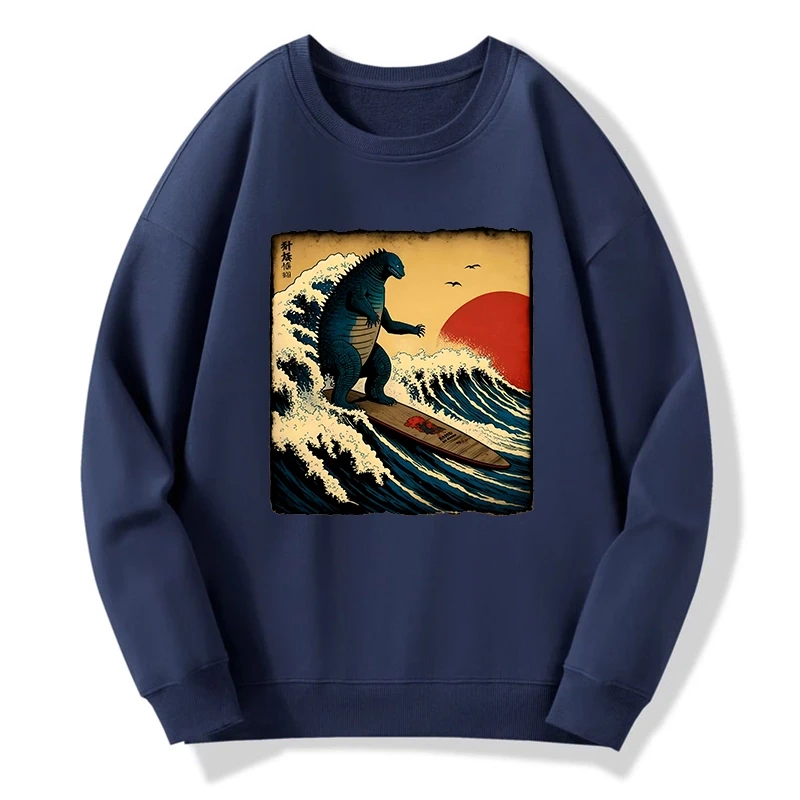 Tokyo-Tiger The Great Wave Sweatshirt