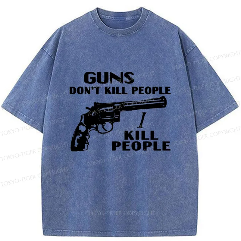 Tokyo-Tiger Weapons Are Not Original Sin Washed T-Shirt