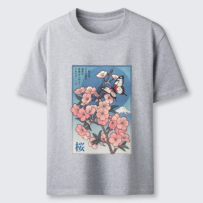 Tokyo-Tiger Ukiyoe Japanese Cherry blossoms Poster Classic T-Shirt