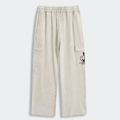 Tokyo-Tiger Cat Gradually Became Strange Washed Utility Sweatpants