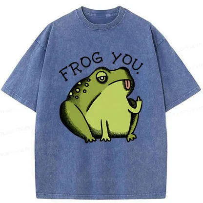 Tokyo-Tiger Frog Taunt You Washed T-Shirt