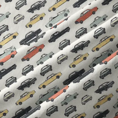 Tokyo-Tiger Japanese Classic Car Button-up Shirt