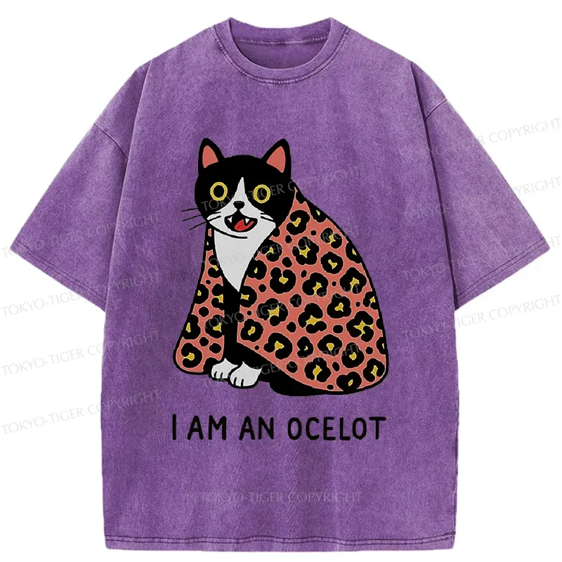 Tokyo-Tiger Ocelot Washed T-Shirt