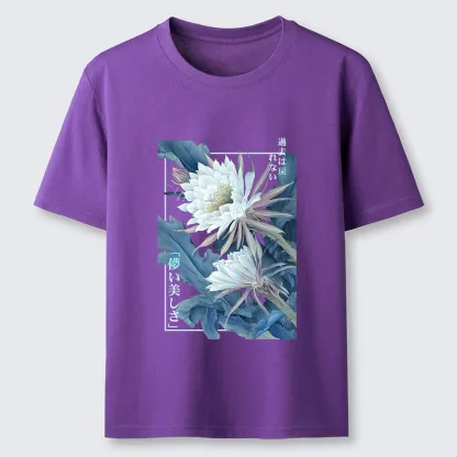 Tokyo-Tiger Vintage Epiphyllum-Short-lived beauty Poster Classic T-Shirt