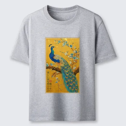 Tokyo-Tiger The Peacock's Silent Elegance Classic T-Shirt