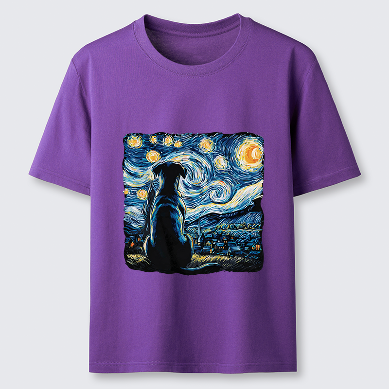 Tokyo-Tiger Starry Night Dog Classic T-Shirt