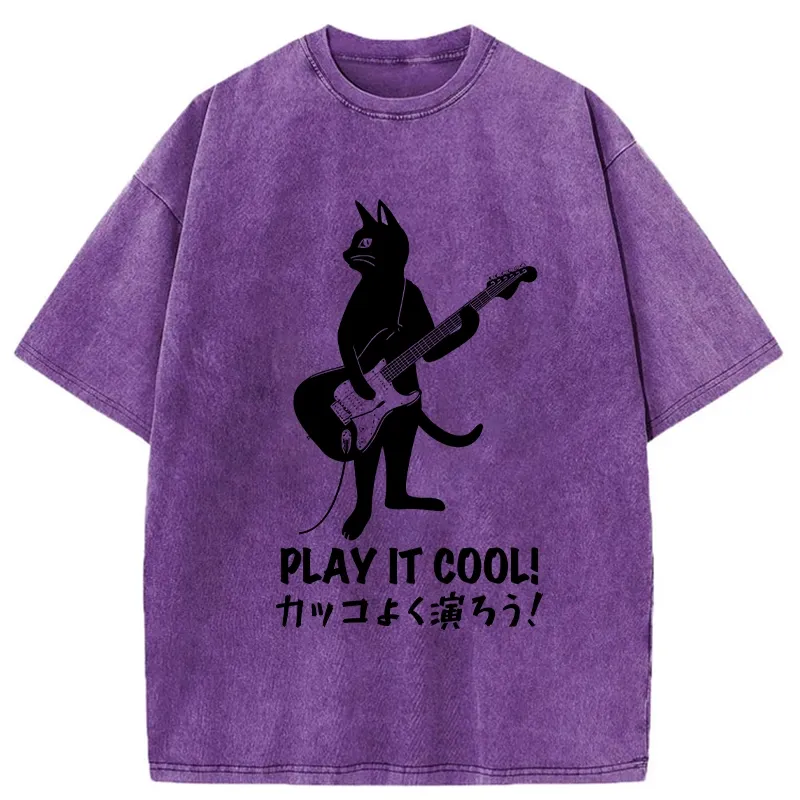 Tokyo-Tiger Play It Cool Washed T-Shirt