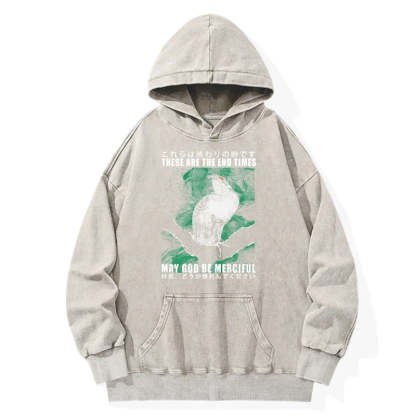 Tokyo-Tiger These Are The End Bird Washed Hoodie