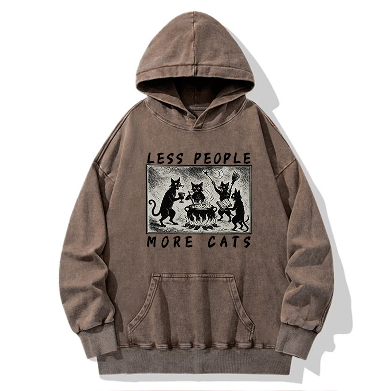 Tokyo-Tiger Cat Sacrifice Ceremony Washed Hoodie