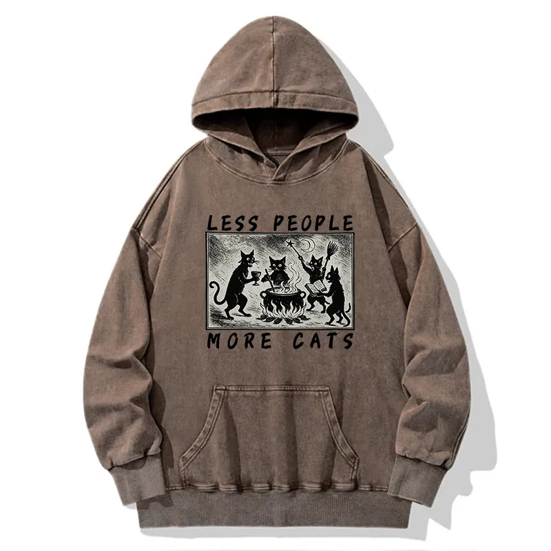 Tokyo-Tiger Cat Sacrifice Ceremony Washed Hoodie