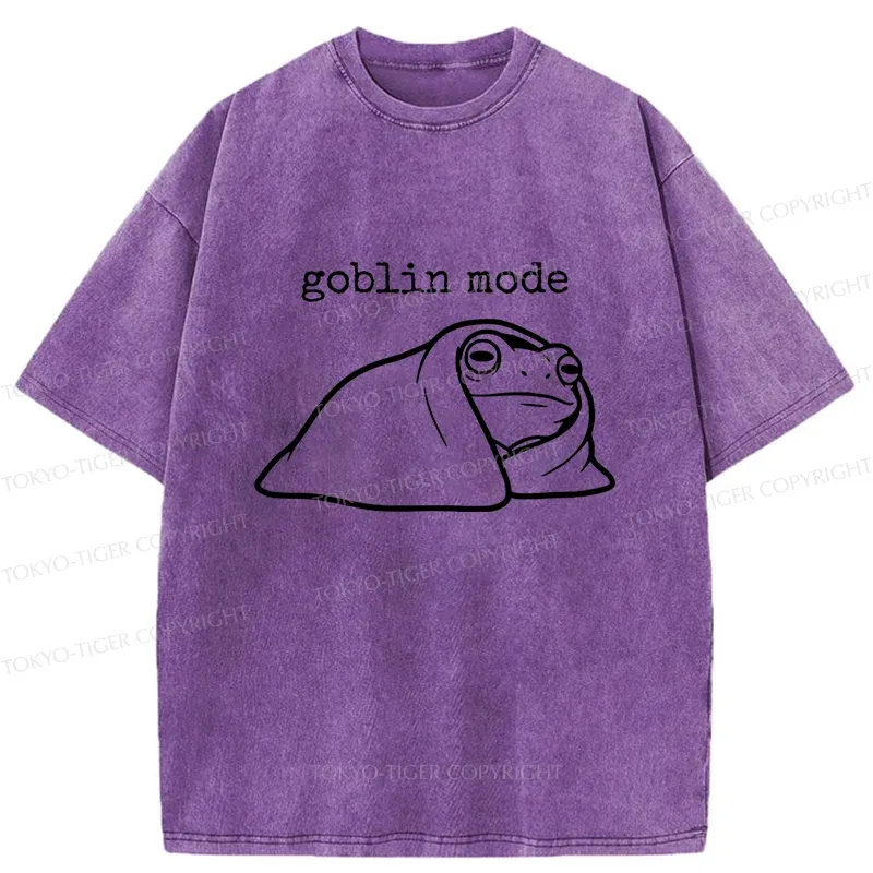 Tokyo-Tiger Goblin Mode Washed T-Shirt