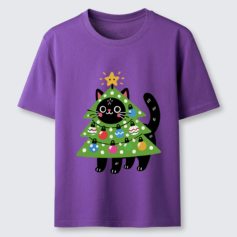 Tokyo-Tiger Christmas Tree Cat Classic T-Shirt