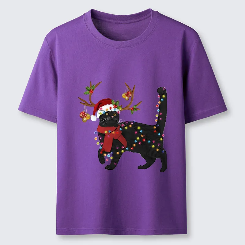 Tokyo-Tiger Christmas Black Cat Classic T-Shirt