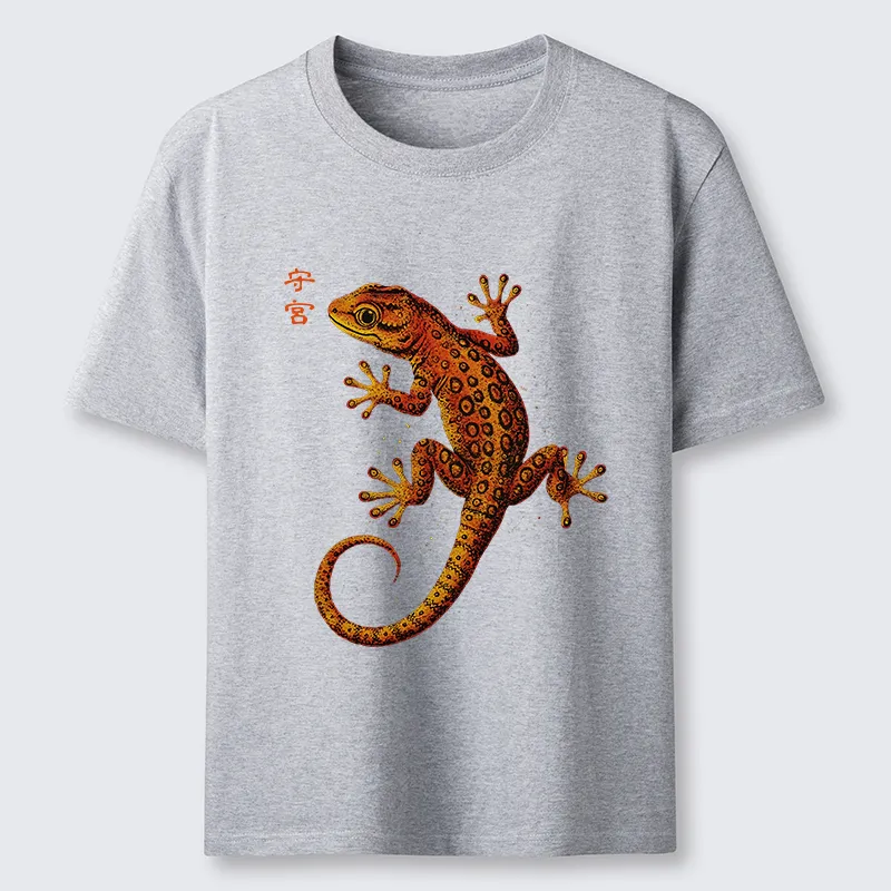 Tokyo-Tiger Retro Gecko Funny Classic T-Shirt