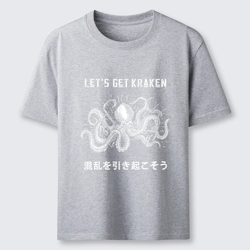 Tokyo-Tiger Funny Octopus：Let’s Get Kraken Classic T-Shirt