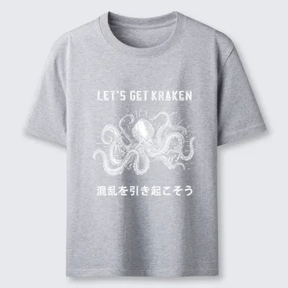 Tokyo-Tiger Funny Octopus：Let’s Get Kraken Classic T-Shirt