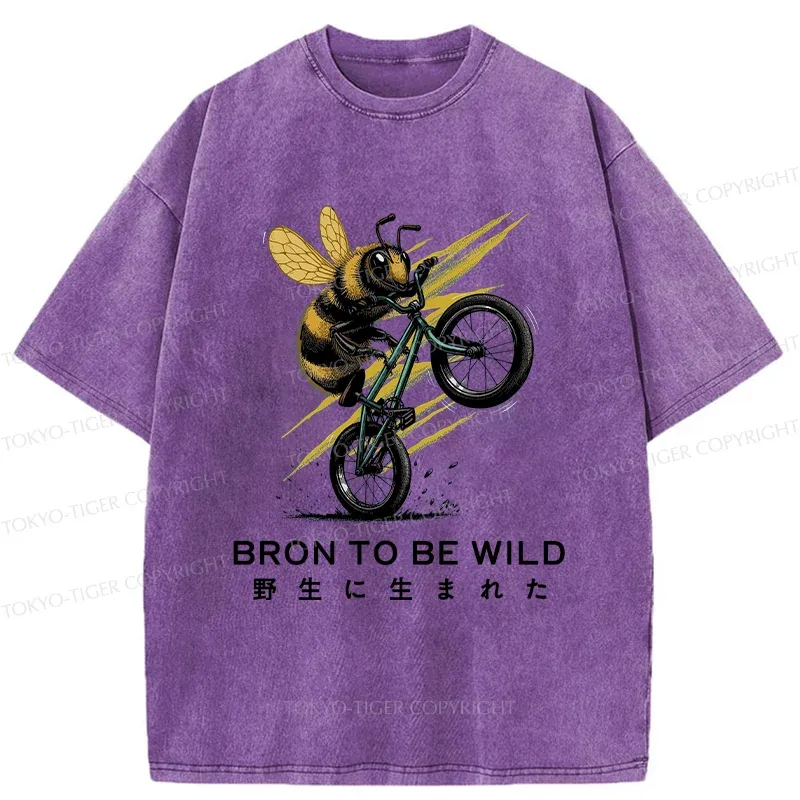 Tokyo-Tiger Wild Bee Washed T-Shirt