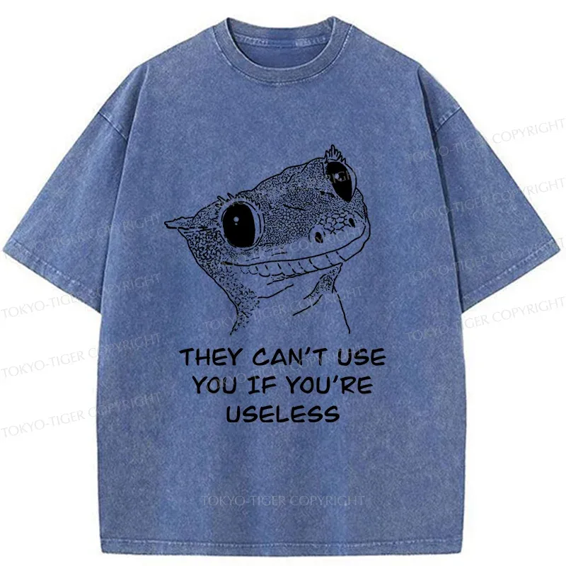 Tokyo-Tiger Smart Gecko Washed T-Shirt