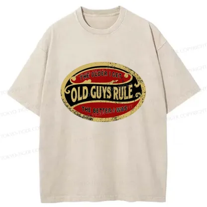 Tokyo-Tiger The Older I Get The Better I Was Washed T-Shirt