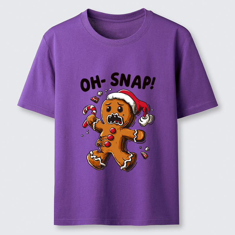Tokyo-Tiger Oh Snap The Gingerbread Man's Christmas Chaos Classic T-Shirt