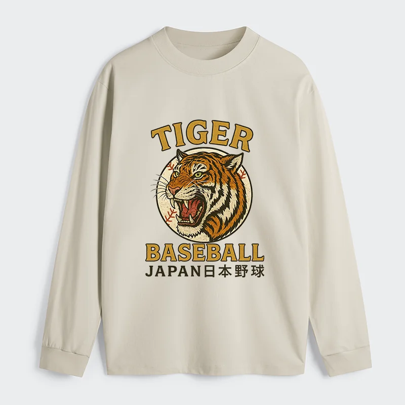 Tokyo-Tiger Osaka Japan Baseball Team Classic Long Sleeve T-Shirt