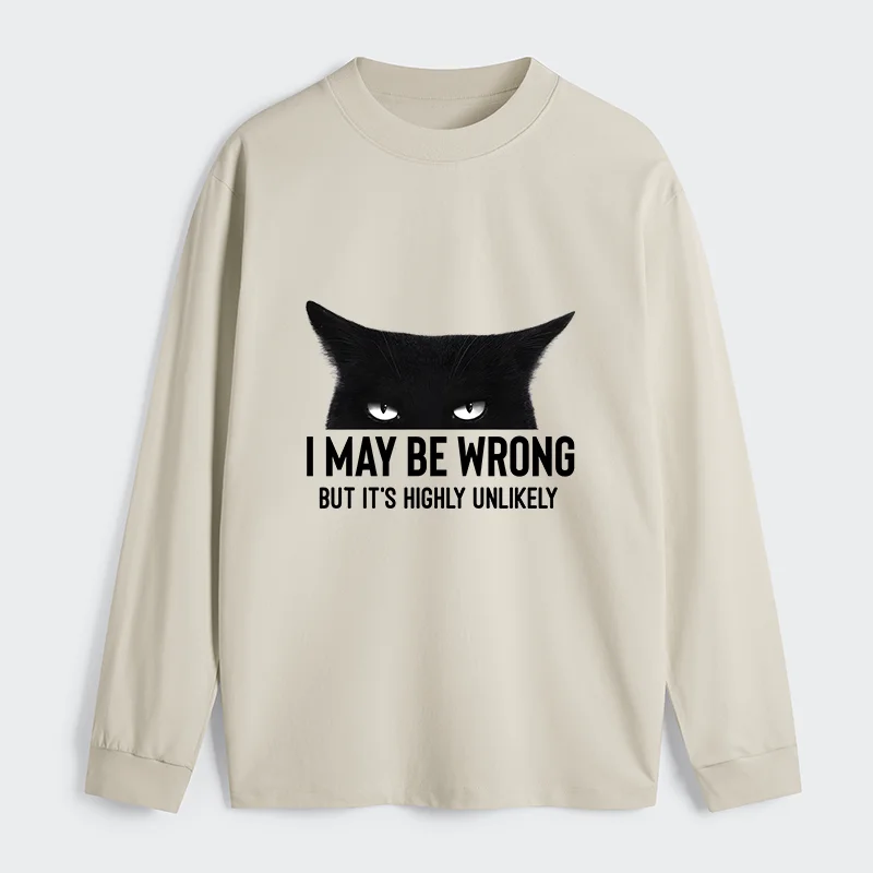 Tokyo-Tiger Cat Can Do No Wrong Classic Long Sleeve T-Shirt