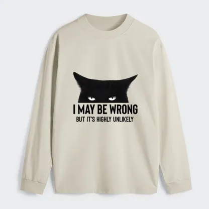 Tokyo-Tiger Cat Can Do No Wrong Classic Long Sleeve T-Shirt