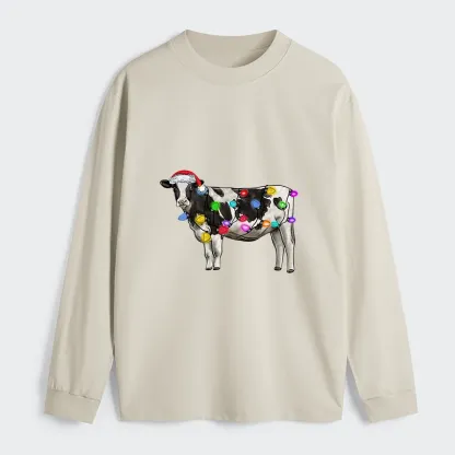 Tokyo-Tiger Christmas Cow Classic Long Sleeve T-Shirt