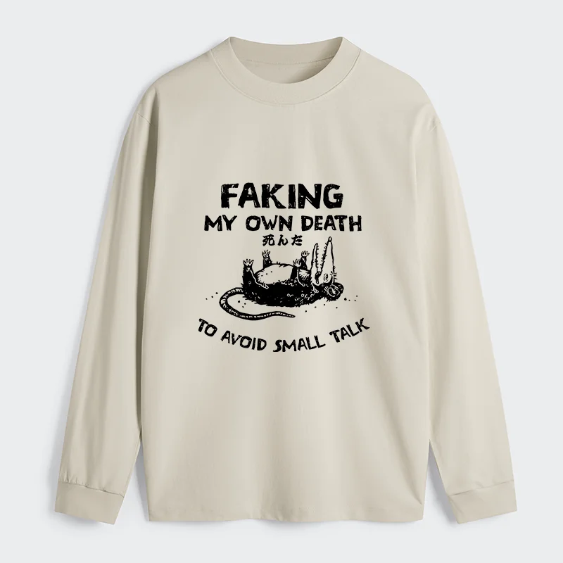 Tokyo-Tiger Avoid Conversation Classic Long Sleeve T-Shirt