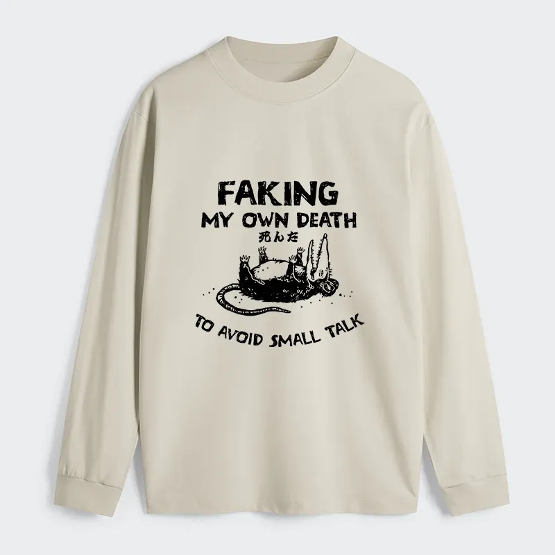 Tokyo-Tiger Avoid Conversation Classic Long Sleeve T-Shirt